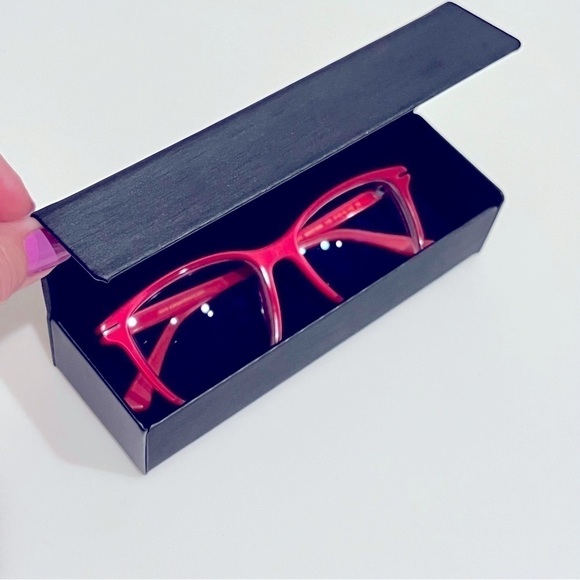 Furla Accessories - Furla authentic glasses case, hard shell, black, velour interior 6”x1.5”x2”